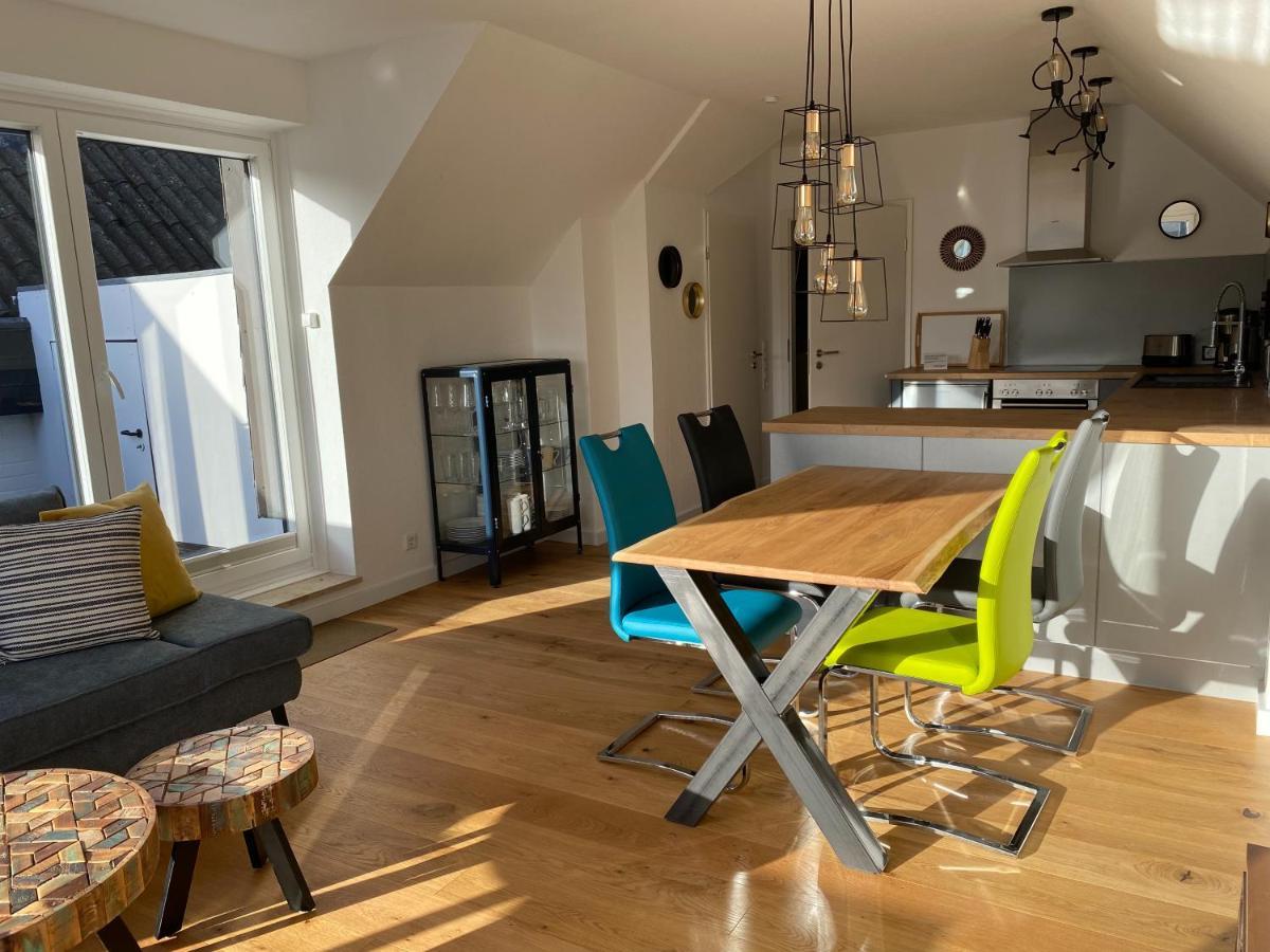 Beach House II - Penthousewohnung In Bestlage Mit Sonniger Dachterrasse Und Top Meerblick Harrislee Esterno foto