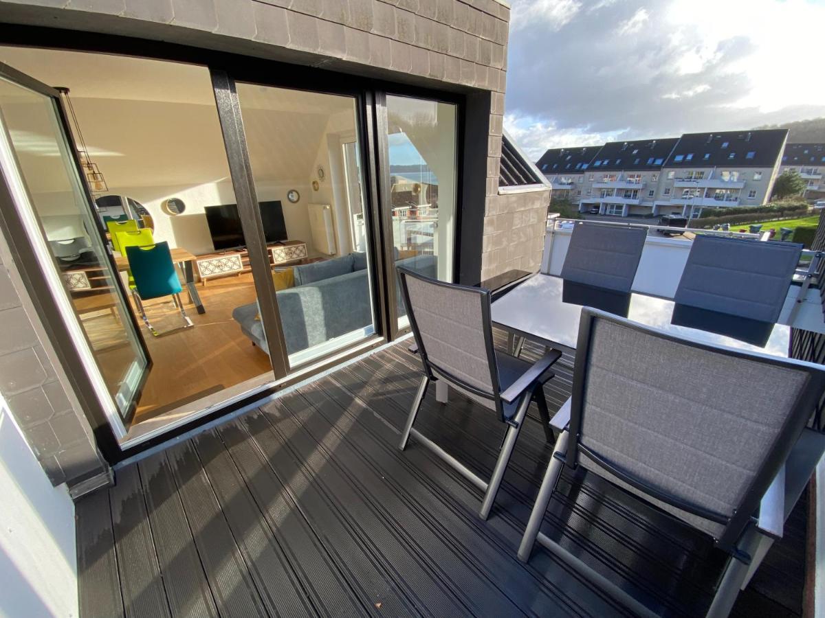 Beach House II - Penthousewohnung In Bestlage Mit Sonniger Dachterrasse Und Top Meerblick Harrislee Esterno foto