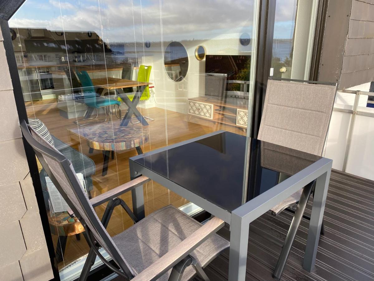 Beach House II - Penthousewohnung In Bestlage Mit Sonniger Dachterrasse Und Top Meerblick Harrislee Esterno foto