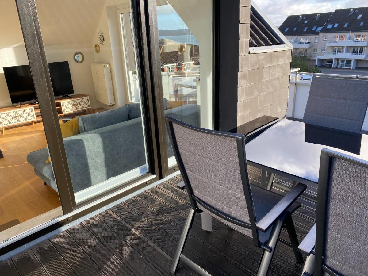 Beach House II - Penthousewohnung In Bestlage Mit Sonniger Dachterrasse Und Top Meerblick Harrislee Esterno foto