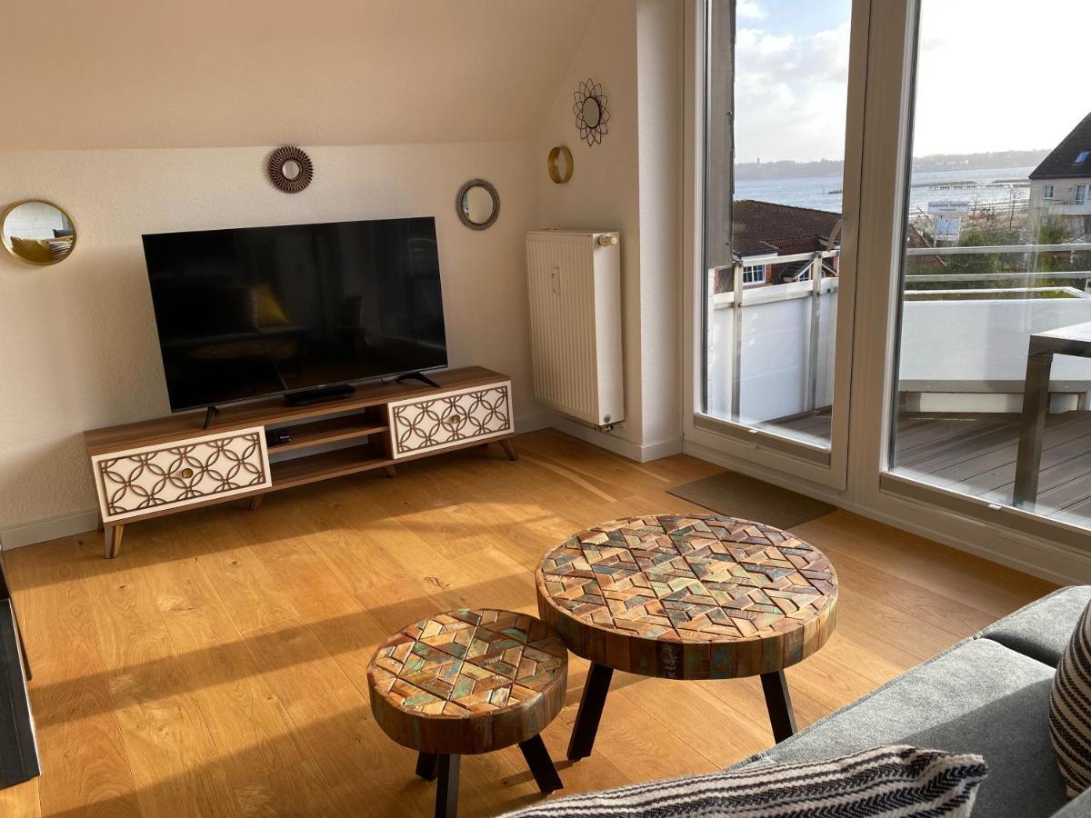 Beach House II - Penthousewohnung In Bestlage Mit Sonniger Dachterrasse Und Top Meerblick Harrislee Esterno foto