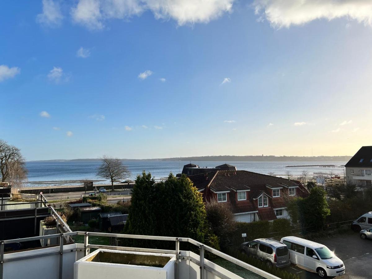 Beach House II - Penthousewohnung In Bestlage Mit Sonniger Dachterrasse Und Top Meerblick Harrislee Esterno foto