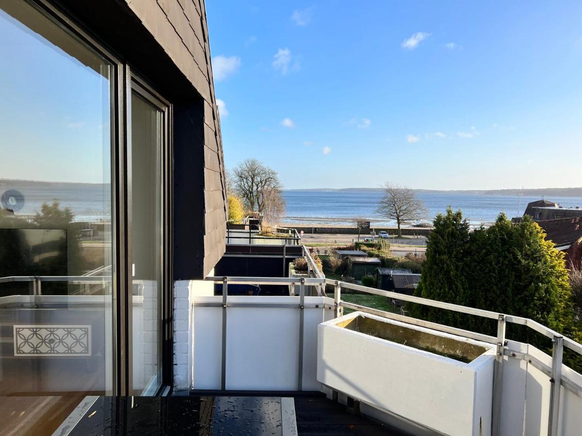 Beach House II - Penthousewohnung In Bestlage Mit Sonniger Dachterrasse Und Top Meerblick Harrislee Esterno foto